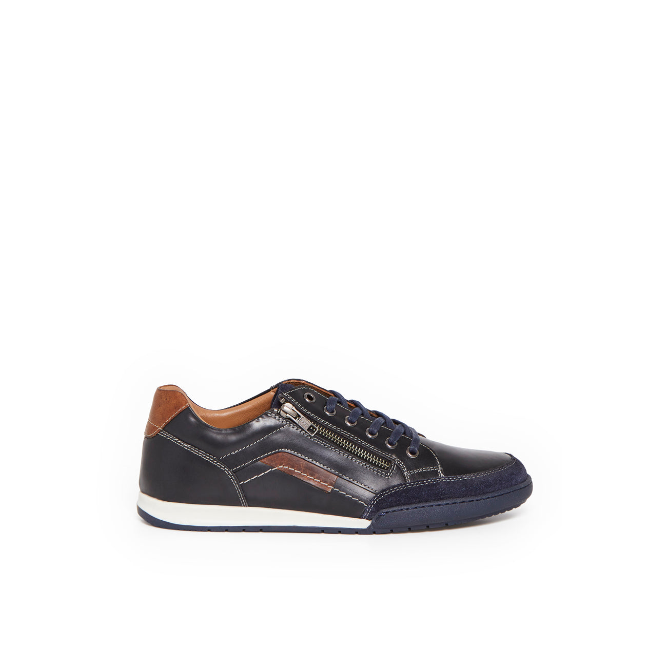 LOUIS BLEU MARINE - SNEAKERS BAS