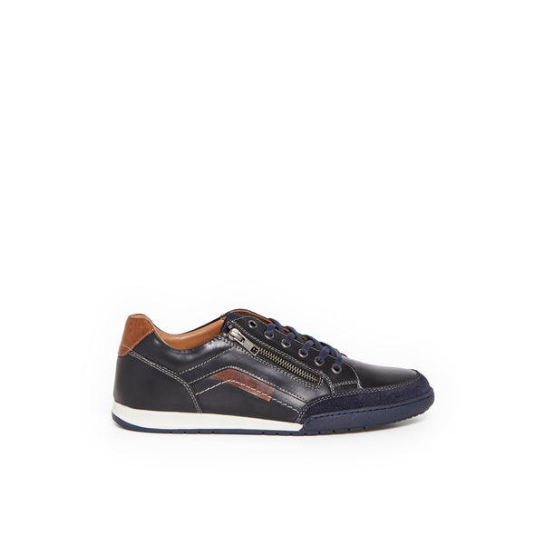 LOUIS BLEU MARINE - SNEAKERS BAS