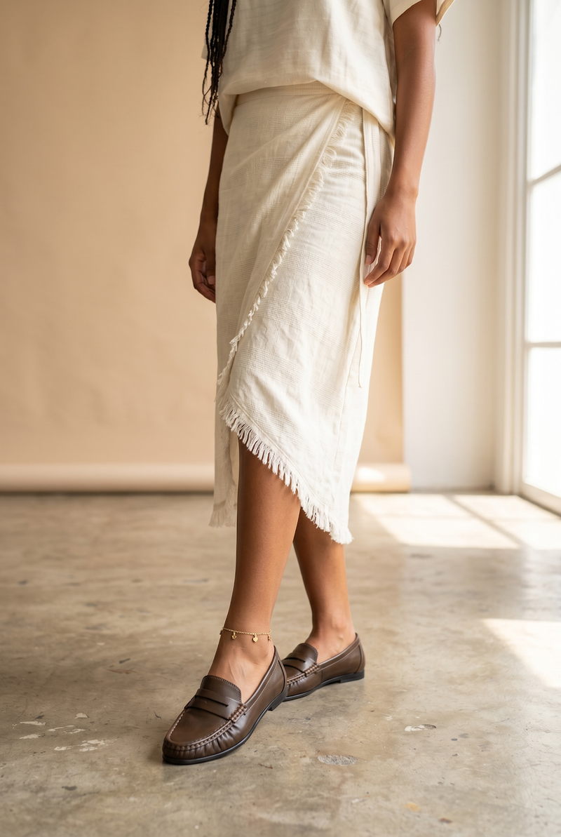 MOCASSIN MAELYS TAUPE - POTI PATI BY ANDRE