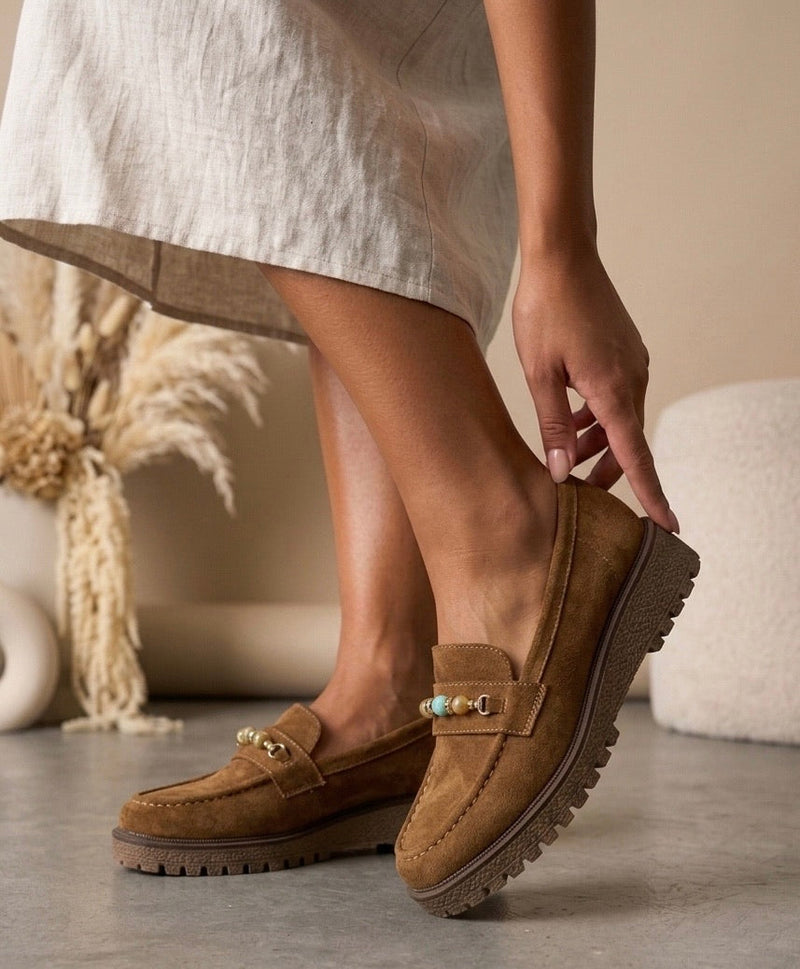 MOCASSIN MARILOU CAMEL - POTI PATI BY ANDRE