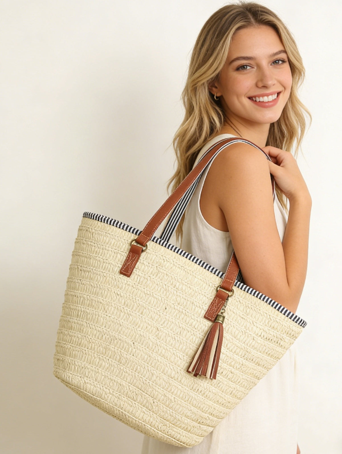 MARINIÉRE BEIGE - TU - SAC