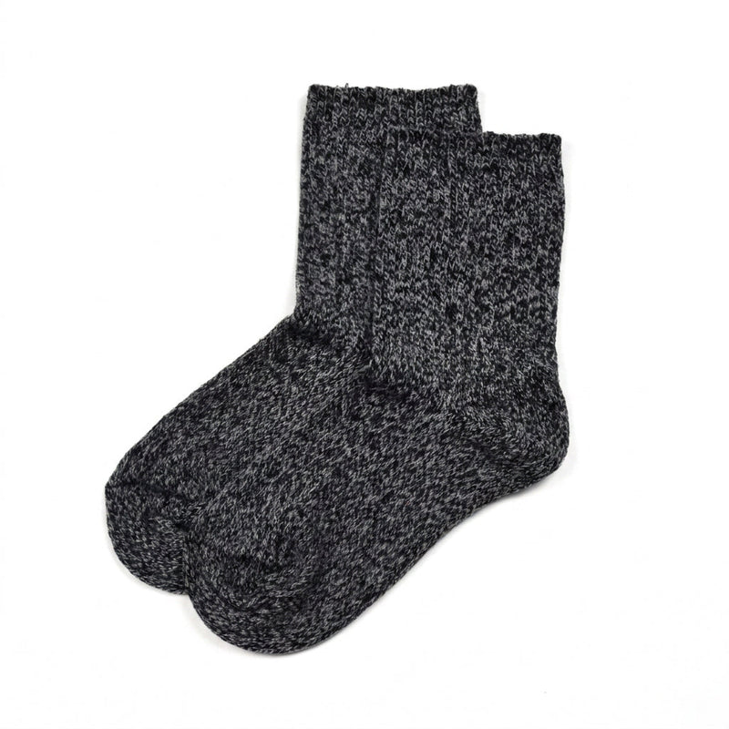 Chaussettes en laine Mélange - Bleu gris