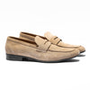 MICHAELA BEIGE SUEDE - MOCASSIN