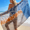 MIRAGE BLEU / ORANGE - TU - PAREO