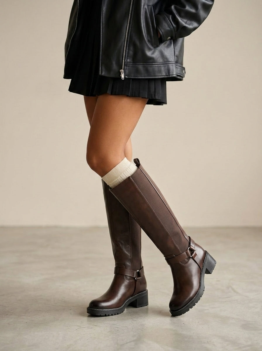 Botte MONA marron