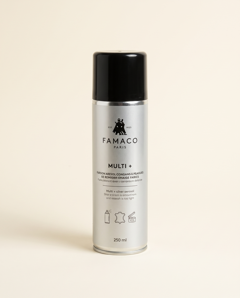 Multi Care Famaco, spray multi-matières, packshot sur fond clair
