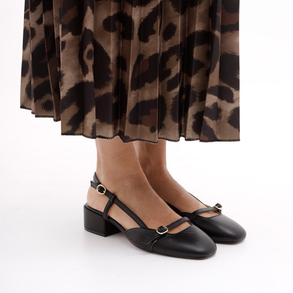 NYMIA NOIR - SLINGBACK