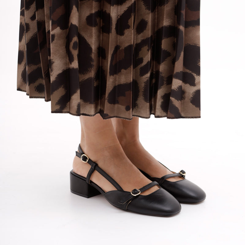 NYMIA NOIR - SLINGBACK