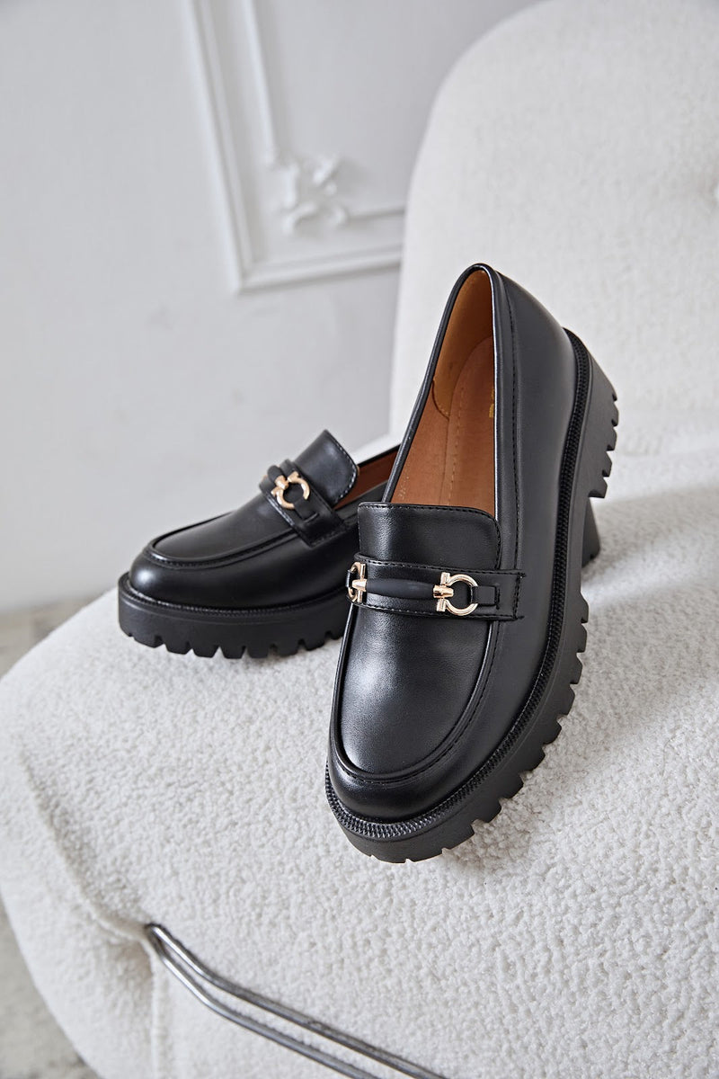 MOCASSIN OPHELIE NOIR - ERYNN BY ANDRE