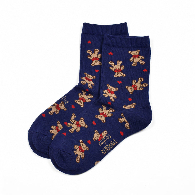 Chaussettes Ours - Bleu marine