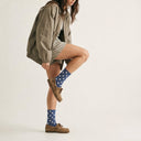 Chaussettes Perles - Bleu