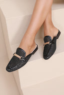 MOCASSIN PERLINE NOIR - JOIA BY ANDRE