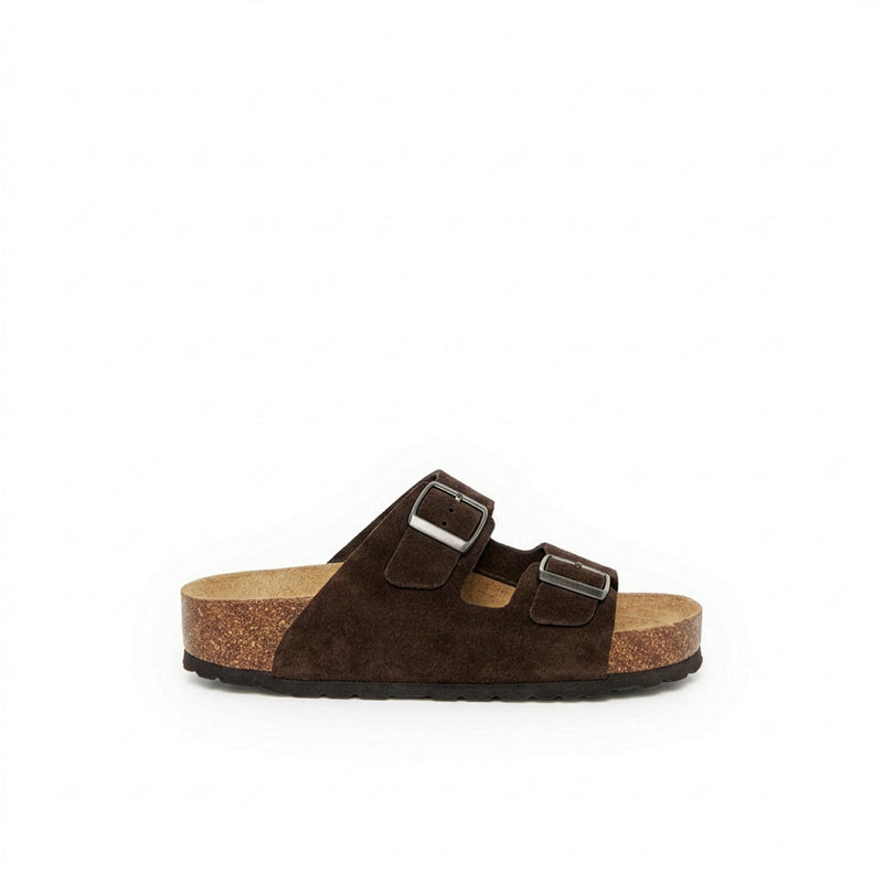 PHINICIA CHOCOLAT SUEDE - MULE