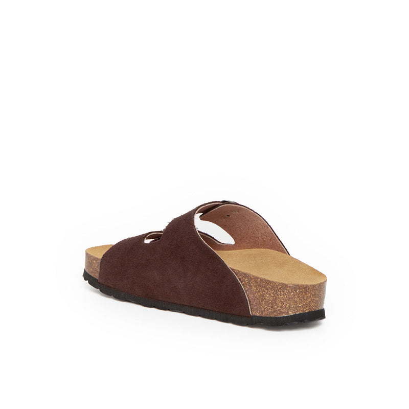PHINICIA CHOCOLAT SUEDE - MULE