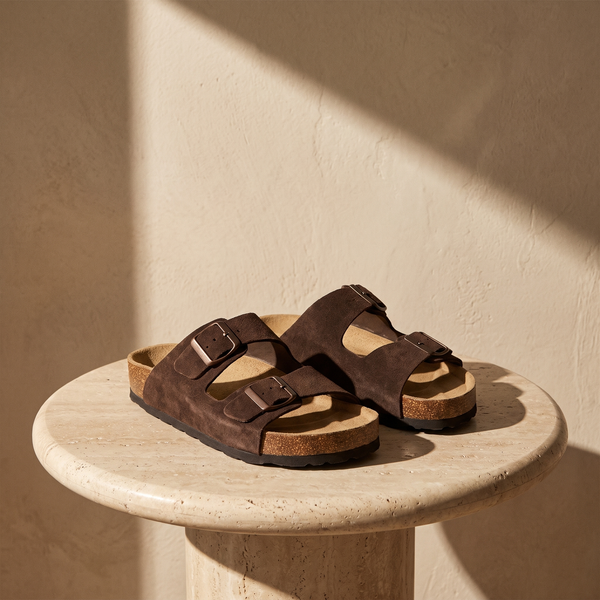 PHINICIA CHOCOLAT SUEDE - MULE