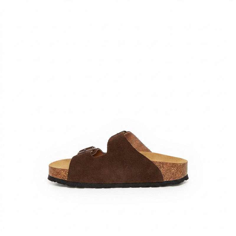 PHINICIA CHOCOLAT SUEDE - MULE