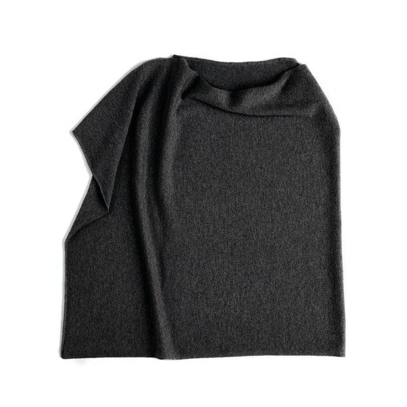 Poncho cachemire - Noir - CXL by Christian Lacroix Maison