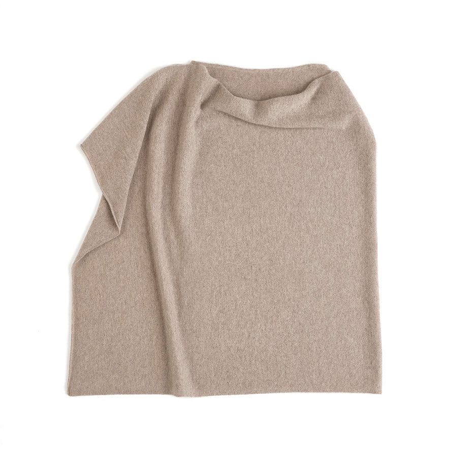 Poncho cachemire - Taupe - CXL by Christian Lacroix Maison