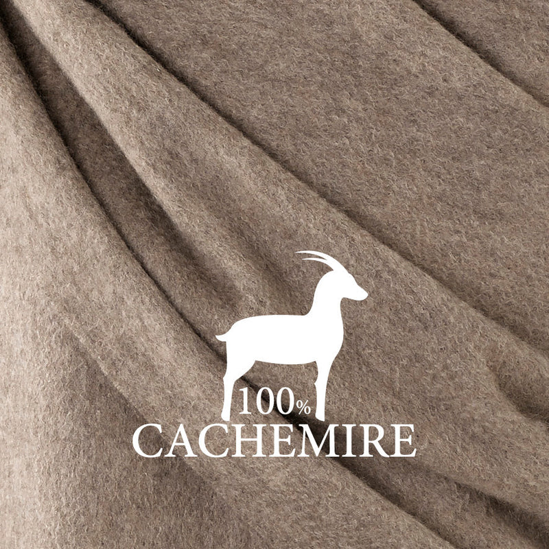 Poncho cachemire - Taupe - CXL by Christian Lacroix Maison