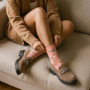 Chaussettes Prairie - Orange