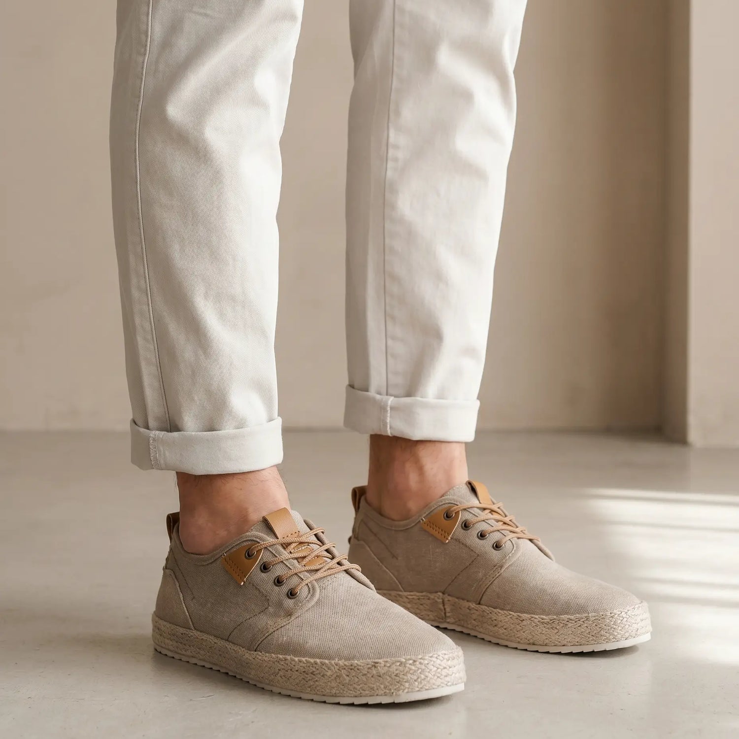 REMO BEIGE - ESPADRILLE