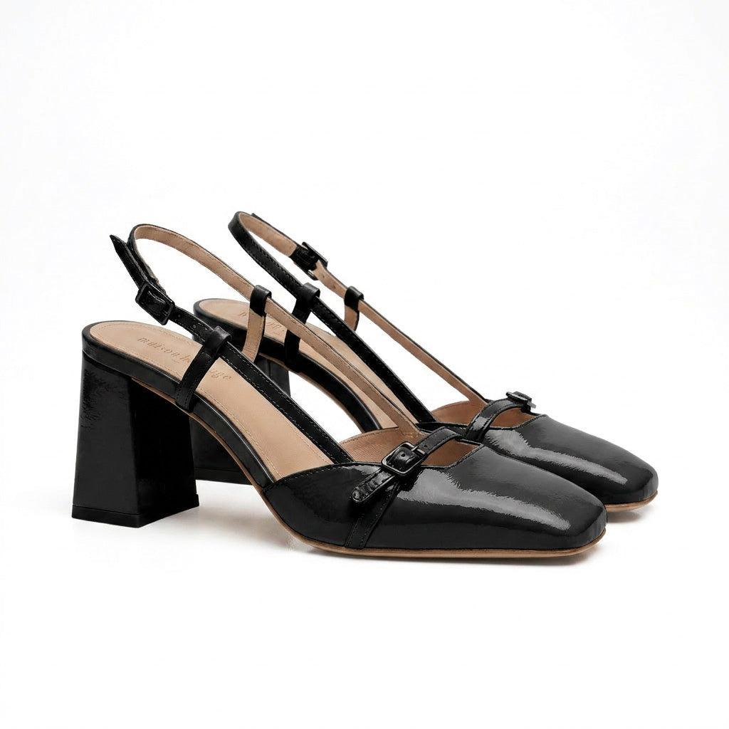 RITA NOIR - SLINGBACK