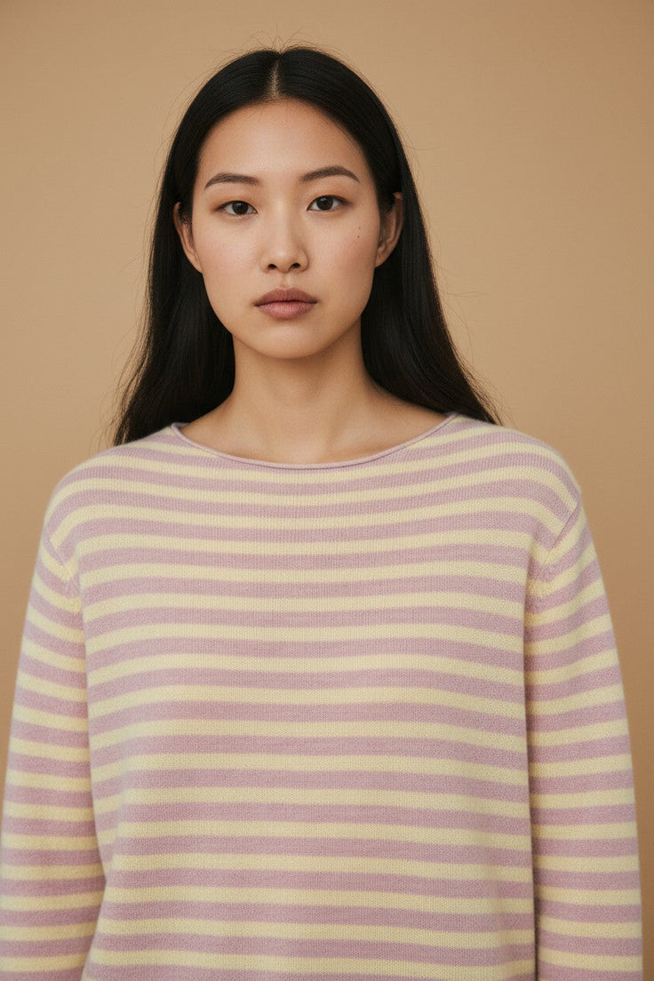 ROMY ROSE / JAUNE - TU - PULL