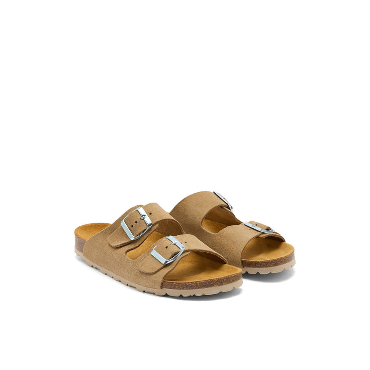 SABATIQUE BEIGE SUEDE - MULE