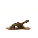 SERINGATANE KAKI SUEDE - SANDALE