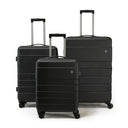 Set de 3 valises rigides avec 4 roulettes  - Toulouse Noir - CXL by Christian Lacroix Maison