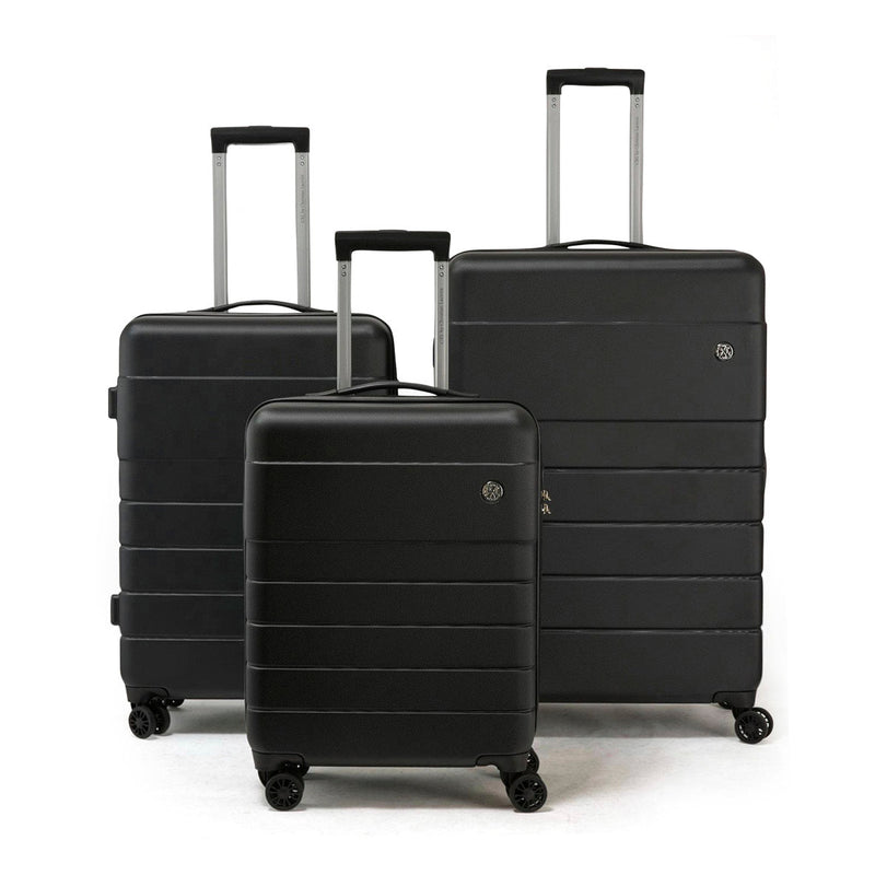 Set de 3 valises rigides avec 4 roulettes  - Toulouse Noir - CXL by Christian Lacroix Maison