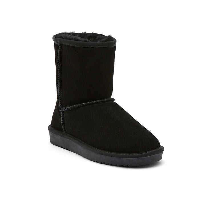 SNOWBALL NOIR TEXTILE - BOOTS FOURREES