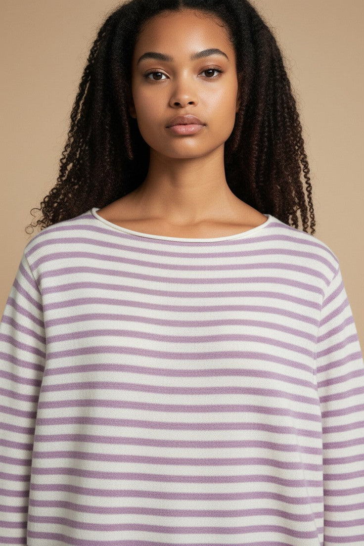 SOLÈNE LILAS - TU - PULL