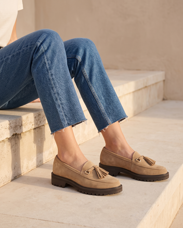 TAKTIKA SABLE SUEDE - MOCASSIN