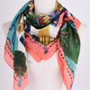 FOULARD EUPHORIA VERT FONCE - André