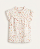 TILDE BLANC/ROSE - BLOUSE