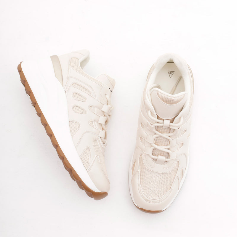 TIZIANO BEIGE - BASKETS