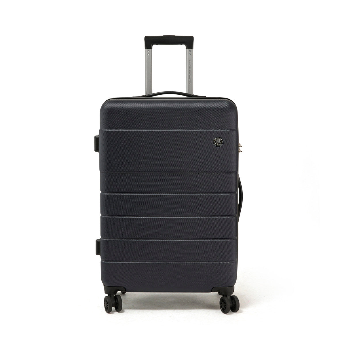 Valise rigide avec 4 roulettes - 60L - 46 x 67 x 25 cm - Toulouse Bleu marine - CXL by Christian Lacroix Maison