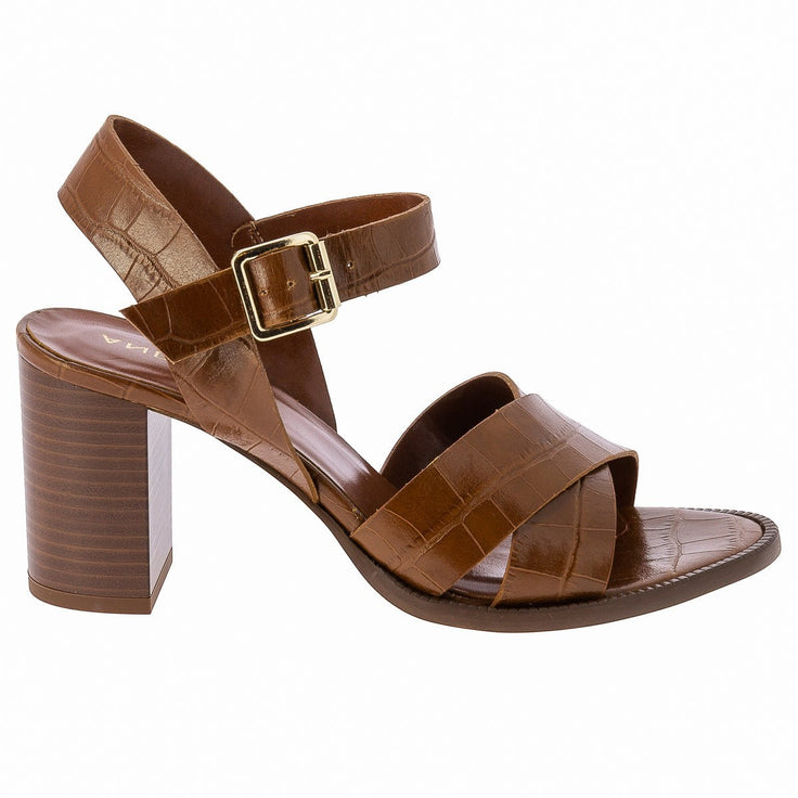 SANDALE VELOUTINE COGNAC - André