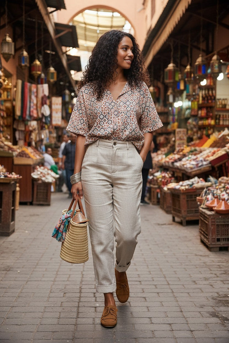 YALOISE CAMEL - MOCASSIN