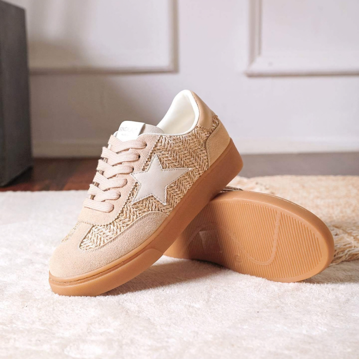 YOLEANE BEIGE - BASKETS